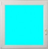 120x120 Salamander Blue Harmony 3 rétegű üveggel bukó nyíló balos műanyag ablak fehér 6 kamrás